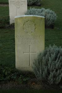 Vermelles British Cemetery - Cumming, J