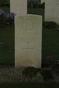 Vermelles British Cemetery - Danks, F J