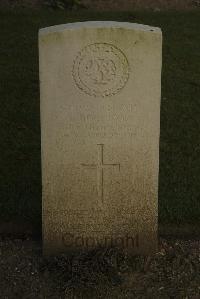 Vermelles British Cemetery - Docherty, James