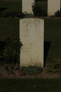 Vermelles British Cemetery - Down, J F
