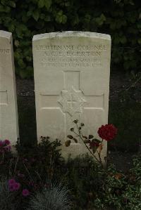 Vermelles British Cemetery - Egerton, Arthur George Edward
