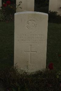 Vermelles British Cemetery - Featherstone, Albert