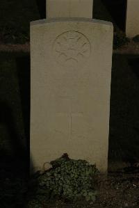 Vermelles British Cemetery - Fitzgerald, Patrick