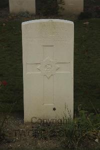 Vermelles British Cemetery - Foley, J