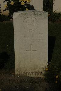Vermelles British Cemetery - Frood, Thomas McKenzie