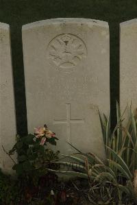 Vermelles British Cemetery - Garner, Arthur