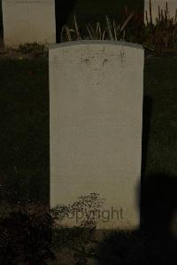 Vermelles British Cemetery - Garner, Frank Albert