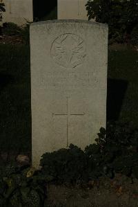 Vermelles British Cemetery - Glendenning, J