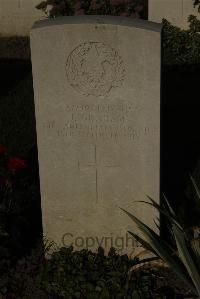 Vermelles British Cemetery - Graham, J