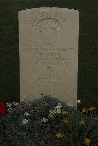 Vermelles British Cemetery - Grant, John Thomas