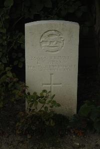 Vermelles British Cemetery - Green, Ernest Gunthorpe