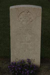 Vermelles British Cemetery - Green, W