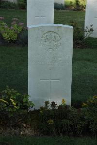Vermelles British Cemetery - Grieve, James