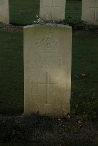 Vermelles British Cemetery - Hackett, P H