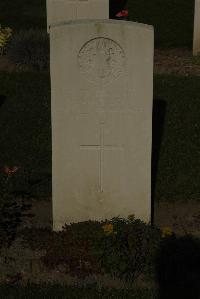 Vermelles British Cemetery - Hamilton, William