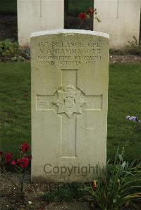 Vermelles British Cemetery - Hammacott, Alfred George