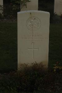 Vermelles British Cemetery - Harding, G H