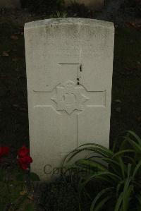 Vermelles British Cemetery - Harvey, S