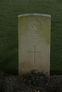 Vermelles British Cemetery - Hay, John