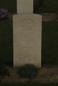 Vermelles British Cemetery - Higgins, William