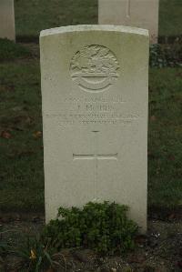 Vermelles British Cemetery - Hobbs, J