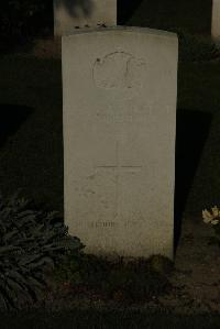 Vermelles British Cemetery - Horsburgh, William