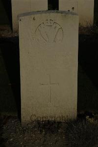 Vermelles British Cemetery - Irwin, James