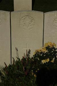 Vermelles British Cemetery - Jackson, Jack William