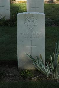 Vermelles British Cemetery - Jeffrey, Joseph