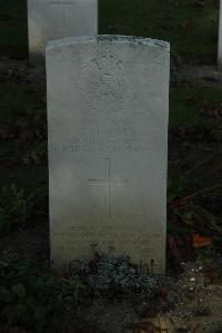 Vermelles British Cemetery - Jones, Thomas John