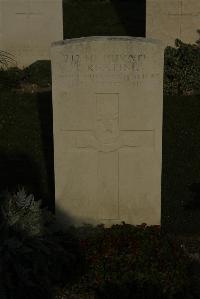 Vermelles British Cemetery - Keating, T