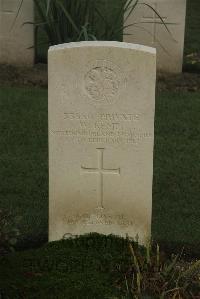Vermelles British Cemetery - Kemp, William