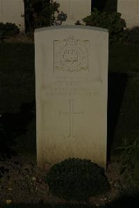 Vermelles British Cemetery - Kent, Sidney