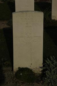 Vermelles British Cemetery - King, F T