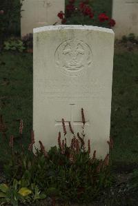 Vermelles British Cemetery - Lansley, Charles