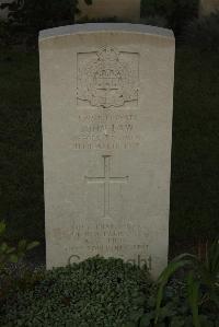 Vermelles British Cemetery - Law, John