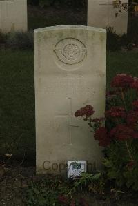 Vermelles British Cemetery - Lillie, Frank William