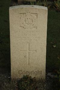 Vermelles British Cemetery - Marsh, John