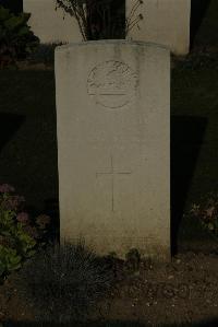 Vermelles British Cemetery - Maslin, Thomas