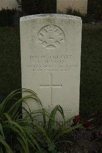 Vermelles British Cemetery - Mason, Arthur