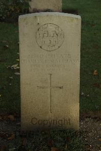 Vermelles British Cemetery - Matthams, Charles Frederick