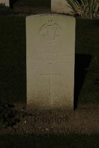 Vermelles British Cemetery - McAllister, P