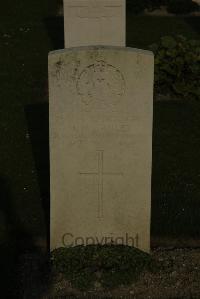 Vermelles British Cemetery - McAuley, David