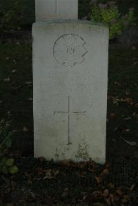 Vermelles British Cemetery - McGhee, J