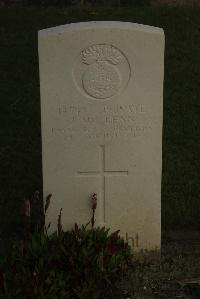 Vermelles British Cemetery - McLean, J