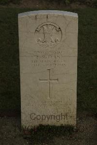 Vermelles British Cemetery - McLean, Patrick