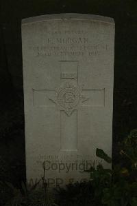 Vermelles British Cemetery - Morgan, Edward