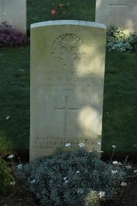 Vermelles British Cemetery - Morgans, Morgan