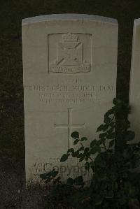 Vermelles British Cemetery - Mudge, Ernest Cecil