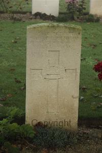 Vermelles British Cemetery - Mumby, John Robert